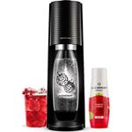 Sodastream Sada výrobníku TERRA Black Malina Zero Mpack