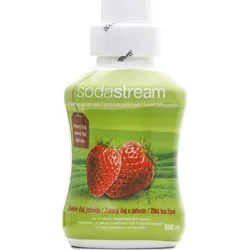 SodaStream Sirup příchuť ZELENÝ ČAJ - JAHODA, 500 ml