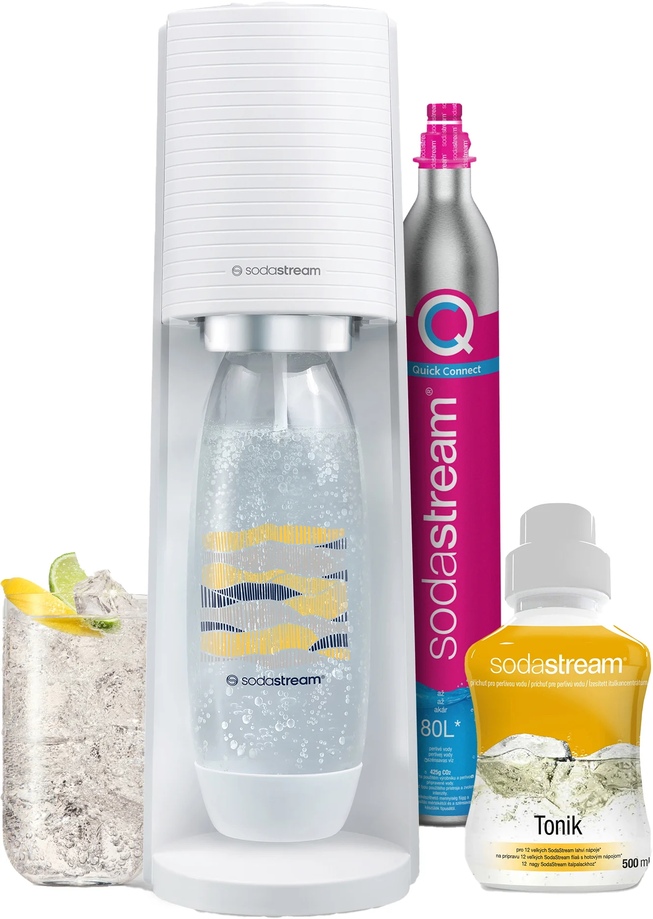 Sodastream TERRA White Tonic Megapack