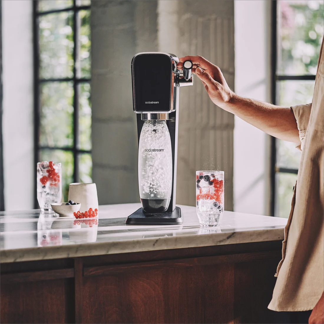 SodaStream Výrobník perlivé vody ART Black