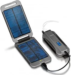 Solární outdoorová záložní nabíječka Powermonkey-eXtreme: panely + powerbank 9000mAh (šedá)