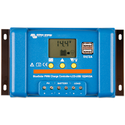 Solární regulátor Victron Energy BlueSolar-LCD&USB 5A