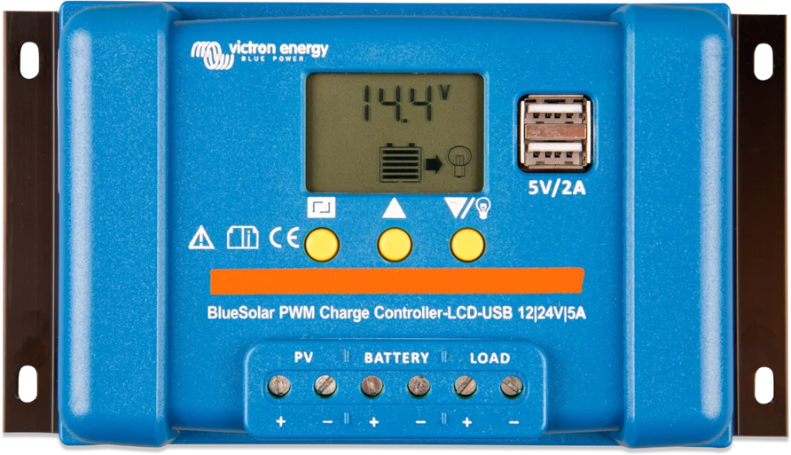 Solárny regulátor Victron Energy BlueSolar-LCD&USB 5A