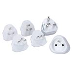 Solight cestovní adaptér, univerzální, uzemněný