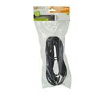 Solight flexo kábel, 2x 1,5 mm2, guma, čierny, 5 m