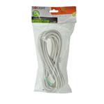 Solight flexo kábel, 3x 1,5 mm2, biely, 5 m