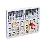 Solight LED adventný kalendár - kniha, 8x LED, 40x30cm, 2x AAA