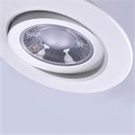 Solight LED bodové svetlo, 5W, 400lm, 4000K, okrúhle, biele
