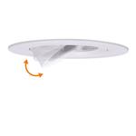 Solight LED bodové svetlo, 9W, 720lm, 3000K, okrúhle, biele