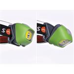 Solight LED čelovka, 3W Cree + 3W COB, 120lm, biele + červené svetlo, 3x AAA