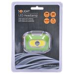 Solight LED čelovka, 3W Cree + 3W COB, 120lm, biele + červené svetlo, 3x AAA