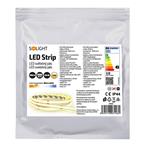 Solight LED COB svetelný pás 5m, 10W/m, 1000lm/m, CRi90, IP44, teplá biela