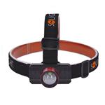 Solight LED dobíjacia čelovka, 3W, 150lm, zoom, Li-ion, USB