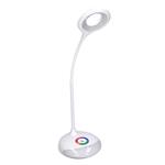 Solight LED dobíjacia stolová lampa, 5 W, RGB podsvietenie, stmievateľná, napájanie cez USB