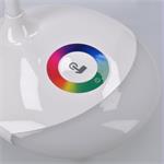 Solight LED dobíjacia stolová lampa, 5 W, RGB podsvietenie, stmievateľná, napájanie cez USB