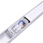 Solight LED lineárne stropné svietidlo, 15W, 4100K, 3-stupňové stmievanie, vypínač, hliník, 90cm