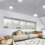 Solight LED mini panel CCT, přisazený, 18W, 1530lm, 3000K, 4000K, 6000K, kulatý