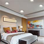 Solight LED mini panel CCT, zapustený, 18W, 1530lm, 3000K, 4000K, 6000K, kruhový
