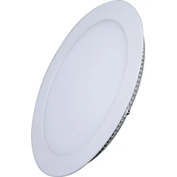 Solight LED mini panel, podhľad, 12W, 900lm, 3000K, tenký, okrúhly, biely