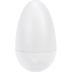 Solight LED nočné svetlo okrúhle, 0,5W, biele, 230V, vypínač