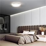 Solight LED osvětlení s dálkovým ovladačem Floco, 30W + 6W RGB, 2100lm, 40cm, změna chromatičnosti, stmívatelné