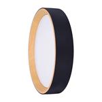 Solight LED osvětlení s dálkovým ovladačem Larios Black, 48W, 3360lm, 39cm, změna chromatičnosti, stmívatelné