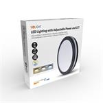 Solight LED osvětlení s nastavitelným výkonem a teplotou světla, 18/22/26W, max. 2210lm, 3CCT, IP65, 30cm