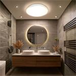 Solight LED osvetlenie Adrano s ochranou proti vlhkosti, IP54, 12W, 1020lm, 3CCT, 23cm