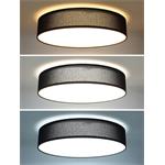 Solight LED osvetlenie s diaľkovým ovládaním Penley, 48W, 3360lm, 40cm, stmievateľné