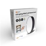 Solight LED osvetlenie s diaľkovým ovládaním Penley, 48W, 3360lm, 40cm, stmievateľné