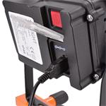 Solight LED reflektor 20W, prenosný, nabíjateľný, 1600lm, oranžovo-čierny