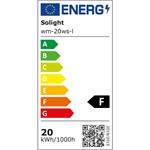 Solight LED reflektor PRO so senzorom, 20W, 1840lm, 5000K, IP44