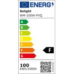Solight LED reflektor s vysokým stojanem, 100W, 9000lm, 4000K, kabel se zástrčkou, IP65