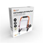 Solight LED reflektor so sklopným stojanom, 50W, 4500lm, 4000K, kábel so zástrčkou, IP65