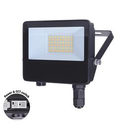 Solight LED reflektor TOP, 20W, max. 2600lm, 3CCT, voliteľný výkon 100/50%, IP65, rýchlospojka