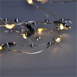 Solight LED řetěz řetízek s dekoracemi, 20LED řetěz, 1m, 2x AA, IP20 