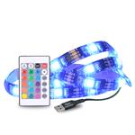 Solight LED RGB pásik pre TV, 2x 50cm, USB, vypínač, diaľkové ovládanie