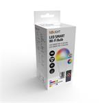 Solight LED SMART WIFI žárovka, klasický tvar, 15W, E27, RGB, 270°, 1350lm