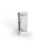 Solight LED stolová lampa stmievateľná, 12 W, možnosť voľby teploty svetla, USB, biely lesk