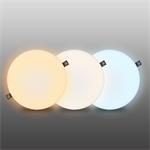 Solight LED stropné svetlo CCT, IP44, 20W, 1800lm, 3000K, 4000K, 6000K, okrúhle