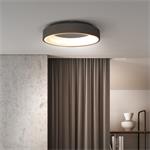 Solight LED stropné svietidlo kruhové Treviso, 48W, 2880lm, stmievateľné, diaľkové ovládanie, sivé