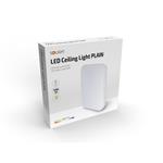 Solight LED stropní světlo Plain, 15W, 1200lm, 4000K, čtvercové, 28cm