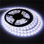 Solight LED svetelný pás s testerom, 5 m, sada s adaptérom 12V, 4,8 W/m, IP20, studená biela