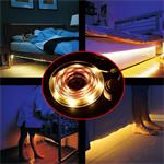 Solight LED svetelný pás so senzorom pohybu, 1 m, 4x AAA