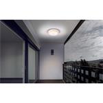 Solight LED venkovní osvětlení s nastavitelnou CCT, 12W, 900lm, 22cm, 2v1 - bílý a černý kryt