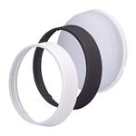 Solight LED venkovní osvětlení s nastavitelnou CCT, 18W, 1350lm, 22cm, 2v1 - bílý a černý kryt