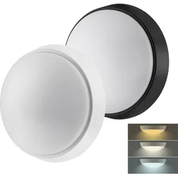 Solight LED venkovní osvětlení s nastavitelnou CCT, 18W, 1350lm, 22cm, 2v1 - bílý a černý kryt