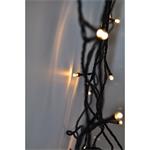 Solight LED venkovní vánoční řetěz, 400 LED, 20m, přívod 5m, 8 funkcí, IP44, teplá bílá