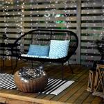 Solight LED vianočná reťaz, 300 LED diód, 30 m, 5 m vedenie, IP44, biela