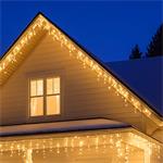 Solight LED vianočný záves, rampúchy, 360 LED, 9 m x 0,7 m, 6 m prívod, vonkajšie, teplé biele svetlo